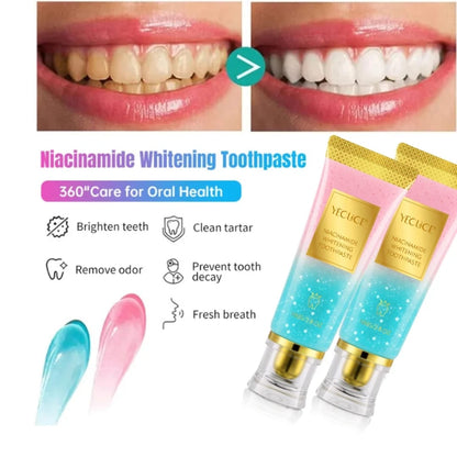Dentifrice YECUCE + Brosse à dent Trois tête offerte